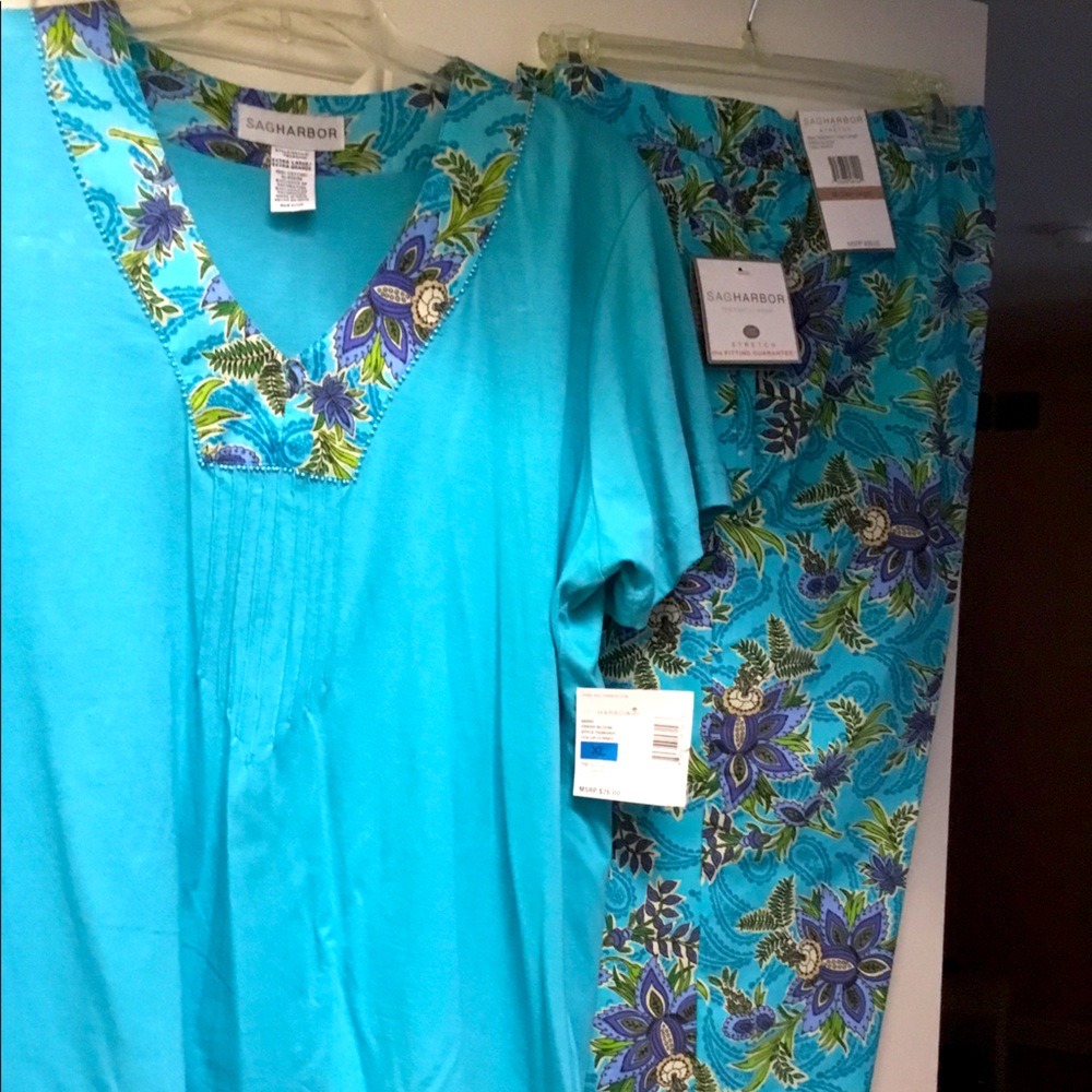 Capri pant set